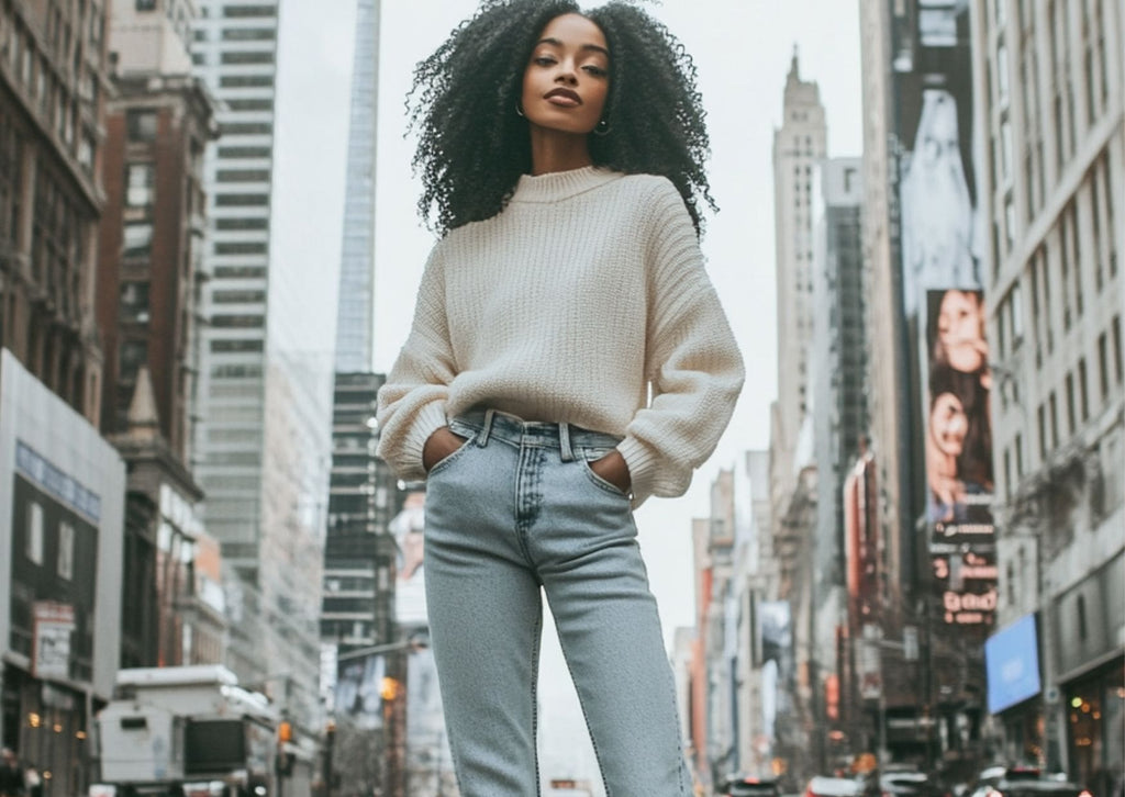 Jean bootcut femme