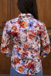 Absolème chemise en coton à imprimé fleuri
