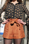 Short Bronze Taille Haute
