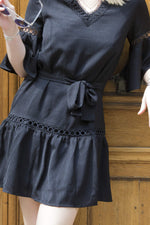 Absolème concept store robe courte noire