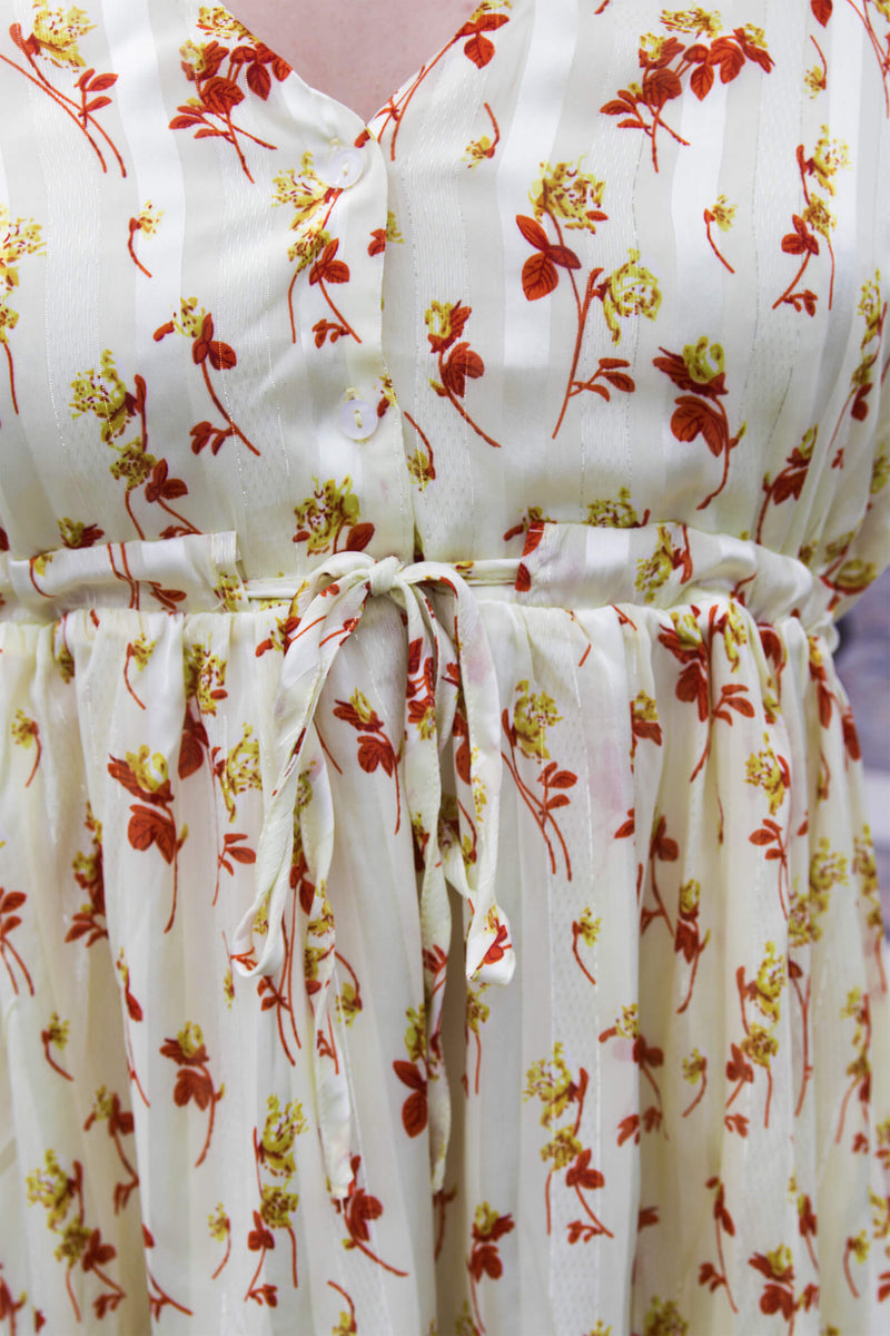 Absolème e-shop robe courte été motif fleurs
