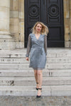 Absolème e-shop robe de soirée argentée dos-nu
