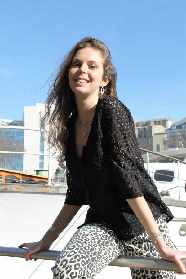 Blouse Dentelle Noire