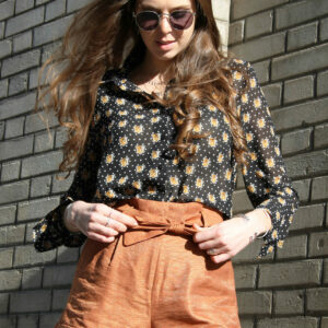 Short Bronze Taille Haute
