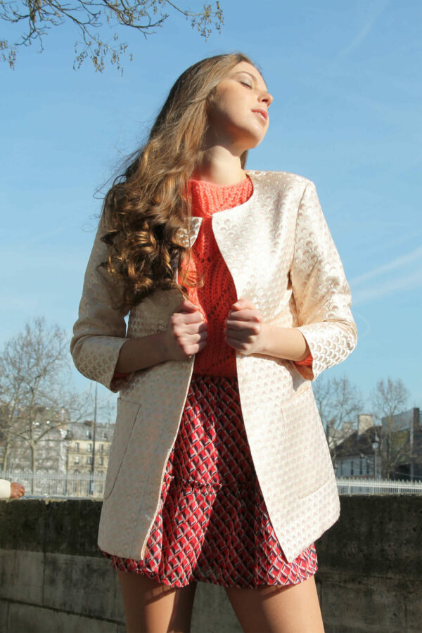 Absolème Veste Jacquard Femme