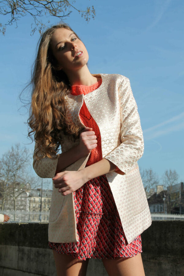 Absolème Veste Jacquard Femme