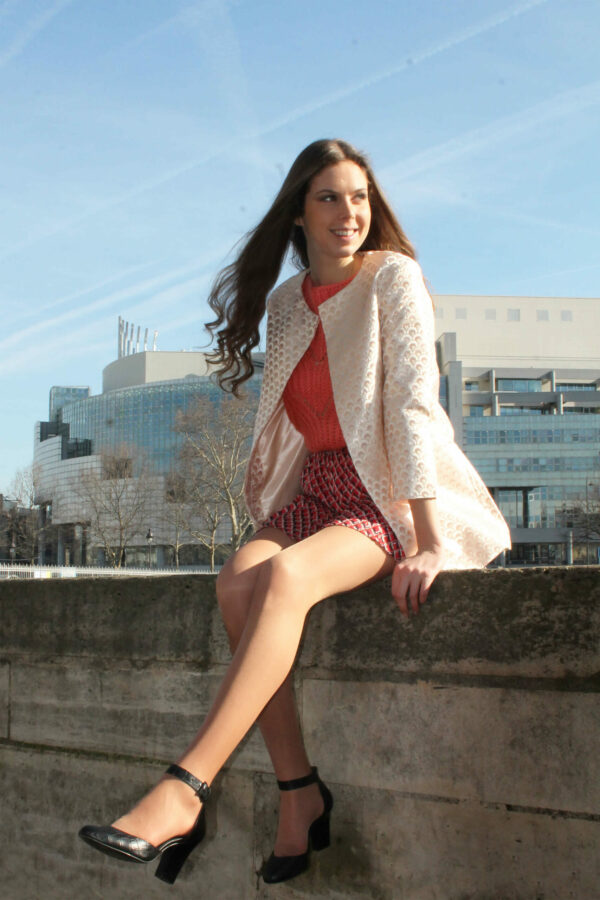 Absolème Veste Jacquard Femme