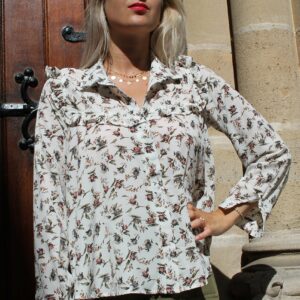 Absolème eshop blouse fleurie romantique