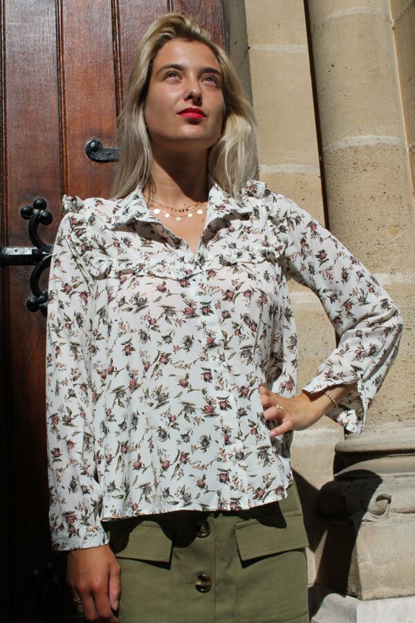 Absolème eshop blouse fleurie romantique