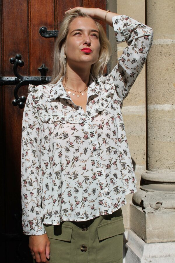 Absolème eshop blouse fleurie romantique