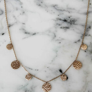 Absolème collier Bakou plaqué or 3 microns