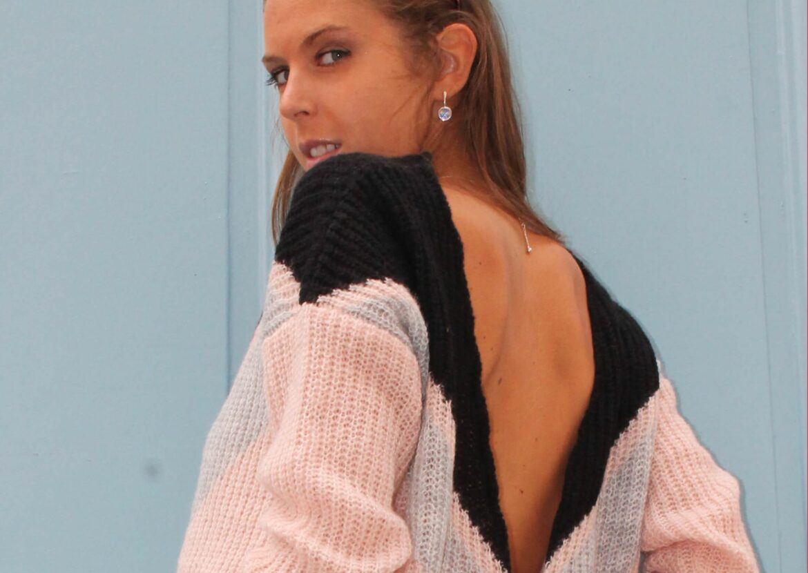 Absolème conseils mode comment porter un pull dos-nu ?