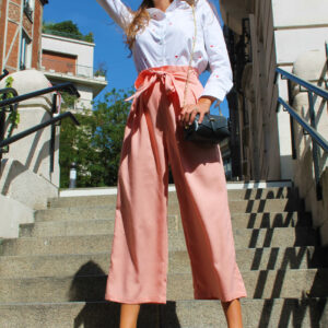 Absolème eshop pantalon large rose pastel