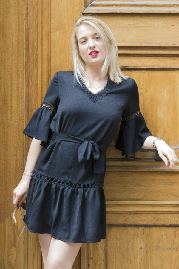 Absolème concept store robe courte noire