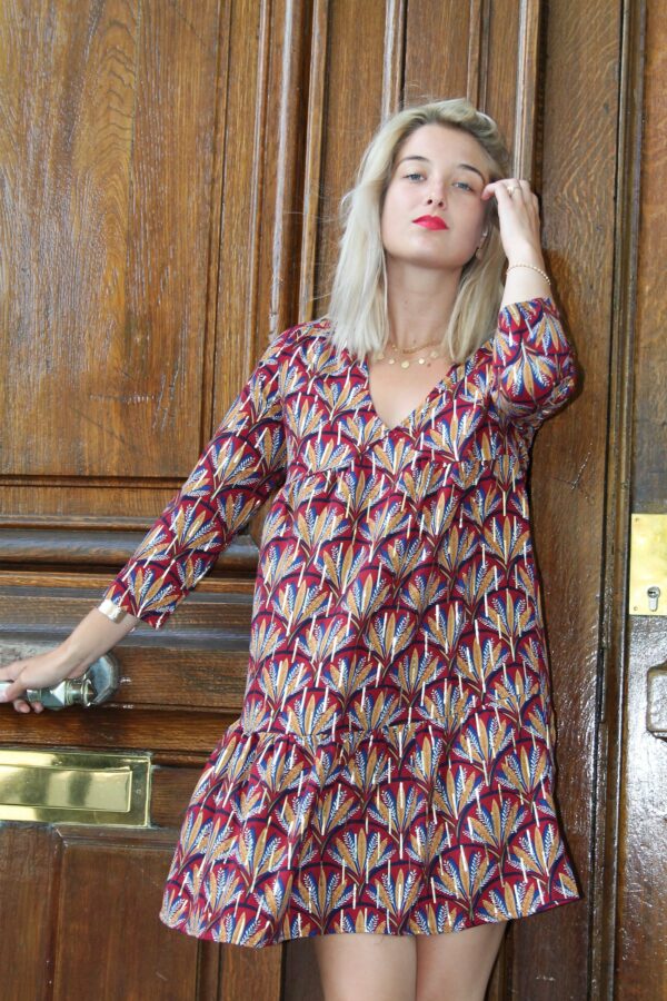 Abolème eshop robe baydoll imprimé wax