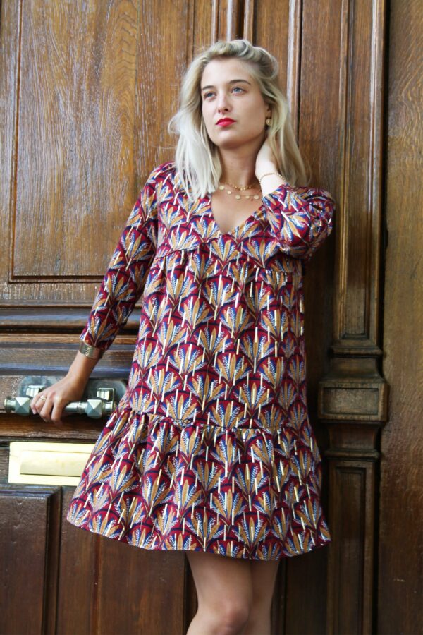 Abolème eshop robe baydoll imprimé wax