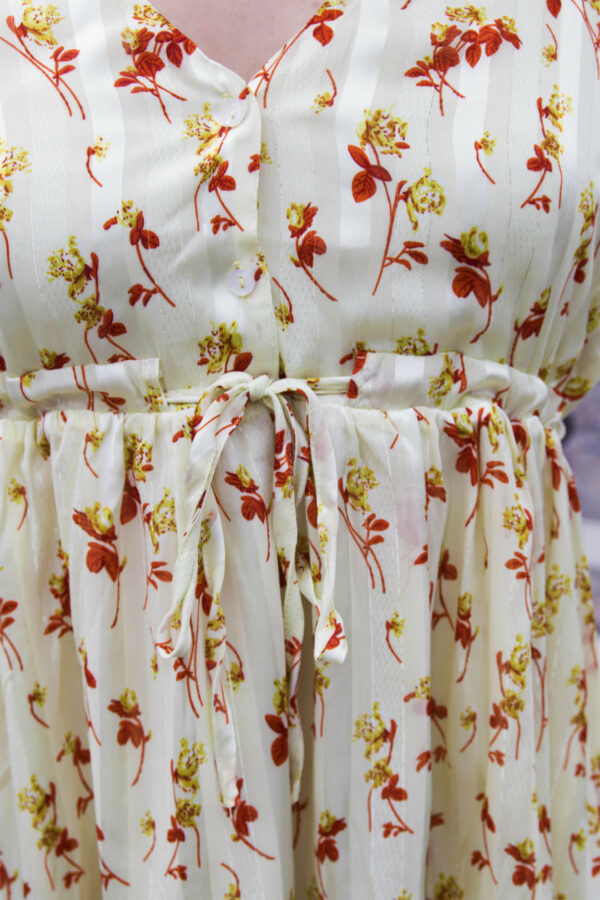 Absolème e-shop robe courte été motif fleurs