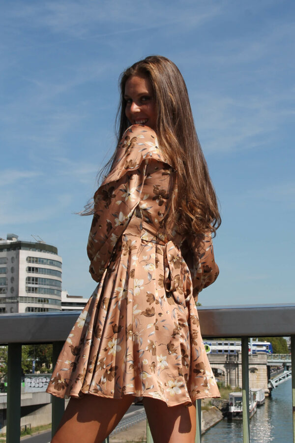 Absolème eshop robe glamour tissu satiné