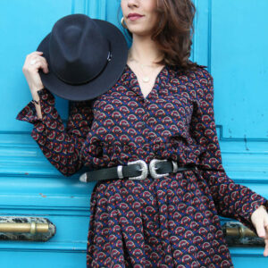 Absolème robe chemise tendance imprimé africain