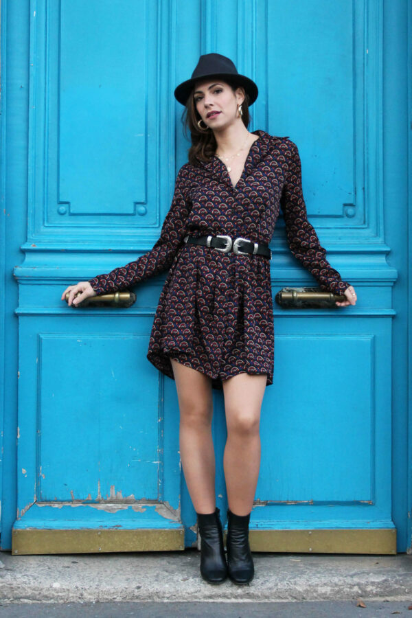 Absolème robe chemise tendance imprimé africain