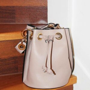 Absolème Sac Sceau Cuir Beige