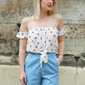 Absolème e-shop short été coton dentelle