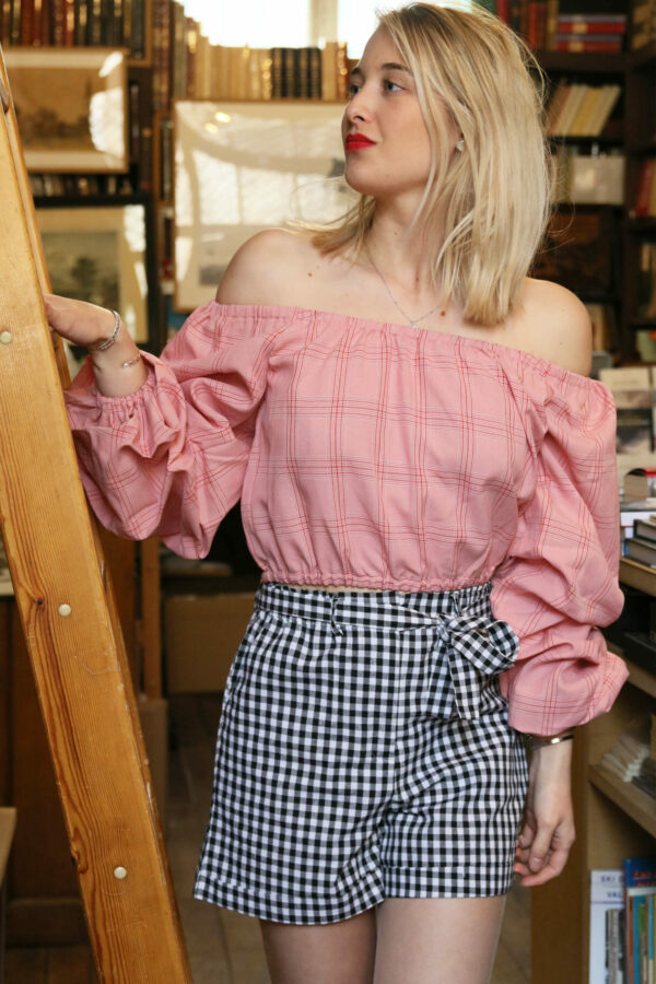 Absolème e-shop short Vichy
