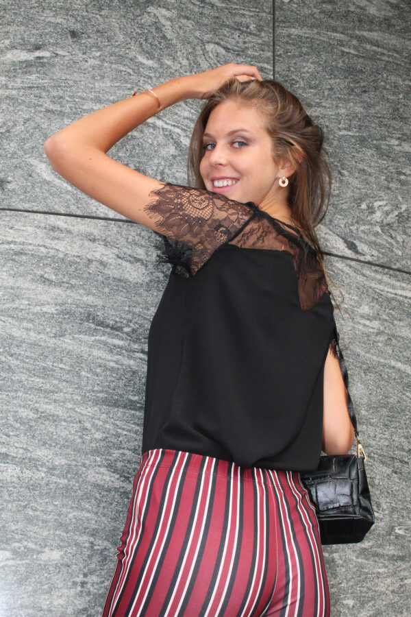 Absolème eshop top dentelle noire