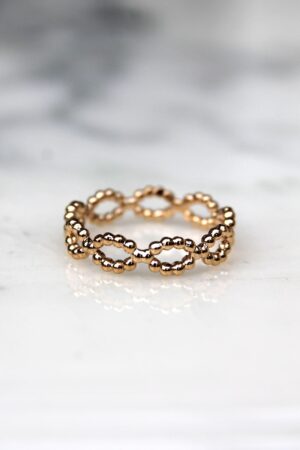 Absolème bague dorée à accumuler