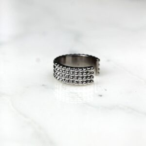 Absolème bague d'oreille en argent massif