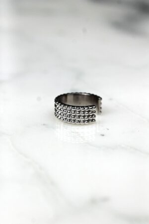 Absolème bague d'oreille en argent massif