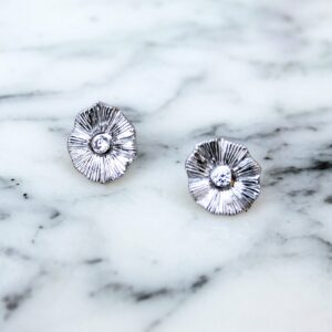 Absolème boucles d'oreilles puces tendances argent 925