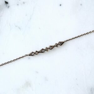 Absolème bracelet fin plaqué or