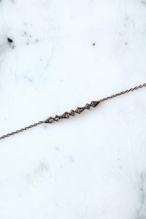 Absolème bracelet fin plaqué or