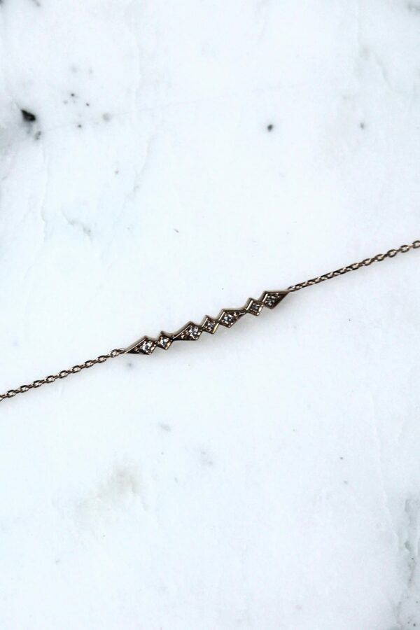 Absolème bracelet fin plaqué or