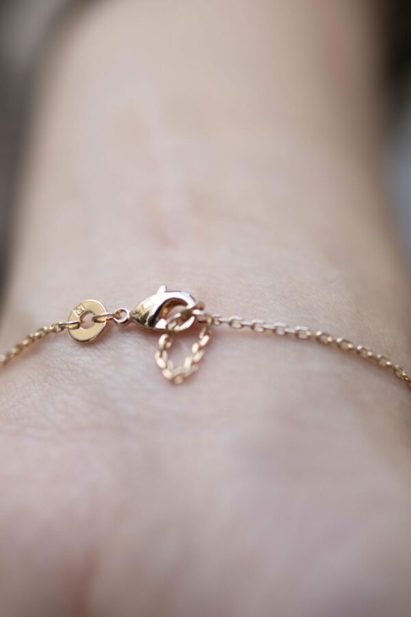 Absolème bracelet fin plaqué or