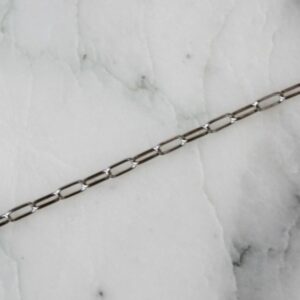 Absolème bracelet maille fantaisie argent massif