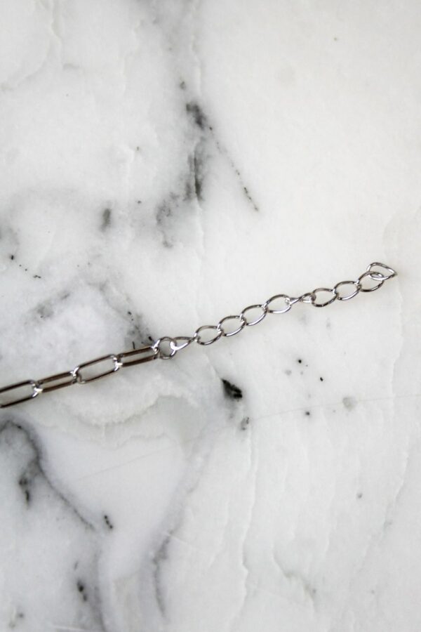 Absolème bracelet maille fantaisie argent massif