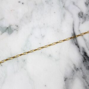Absolème bracelet plaqué or maille fantaisie
