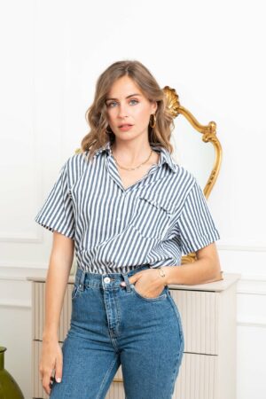 Absolème chemisier en coton pour femme