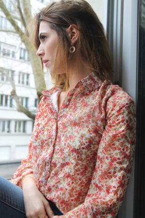 Absolème chemisier motif fleuri tendance