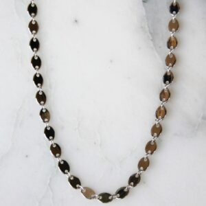 Absolème collier choker en argent massif