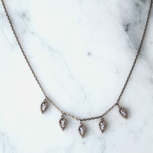 Absolème Collier plaqué or à accumuler