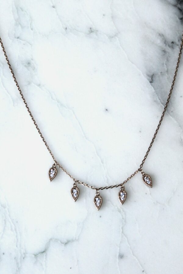 Absolème Collier plaqué or à accumuler