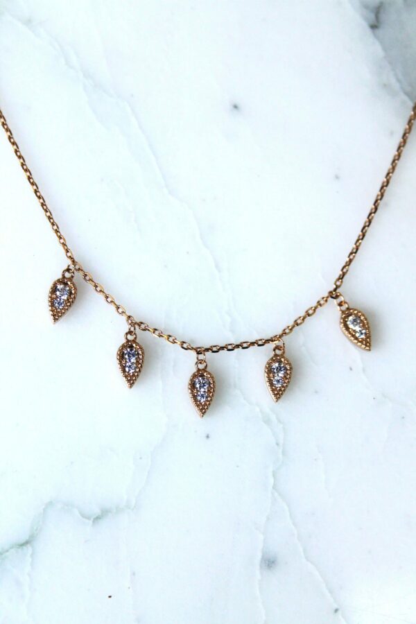 Absolème Collier plaqué or à accumuler