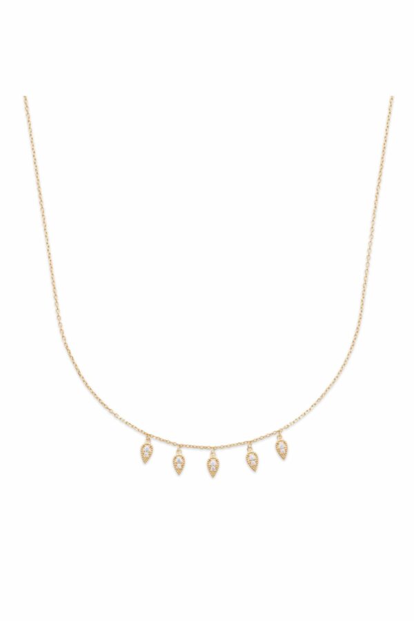 Absolème Collier plaqué or à accumuler