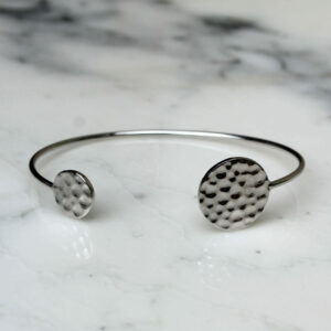 Absolème bracelet jonc argent massif