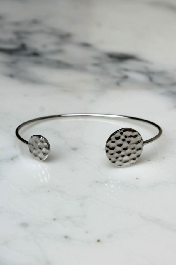 Absolème bracelet jonc argent massif