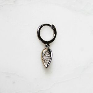 Absolème mini créole argent massif 