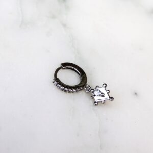 Absolème mini créole argent 